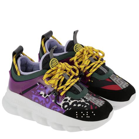 scarpe versace strap|versace sneakers for women.